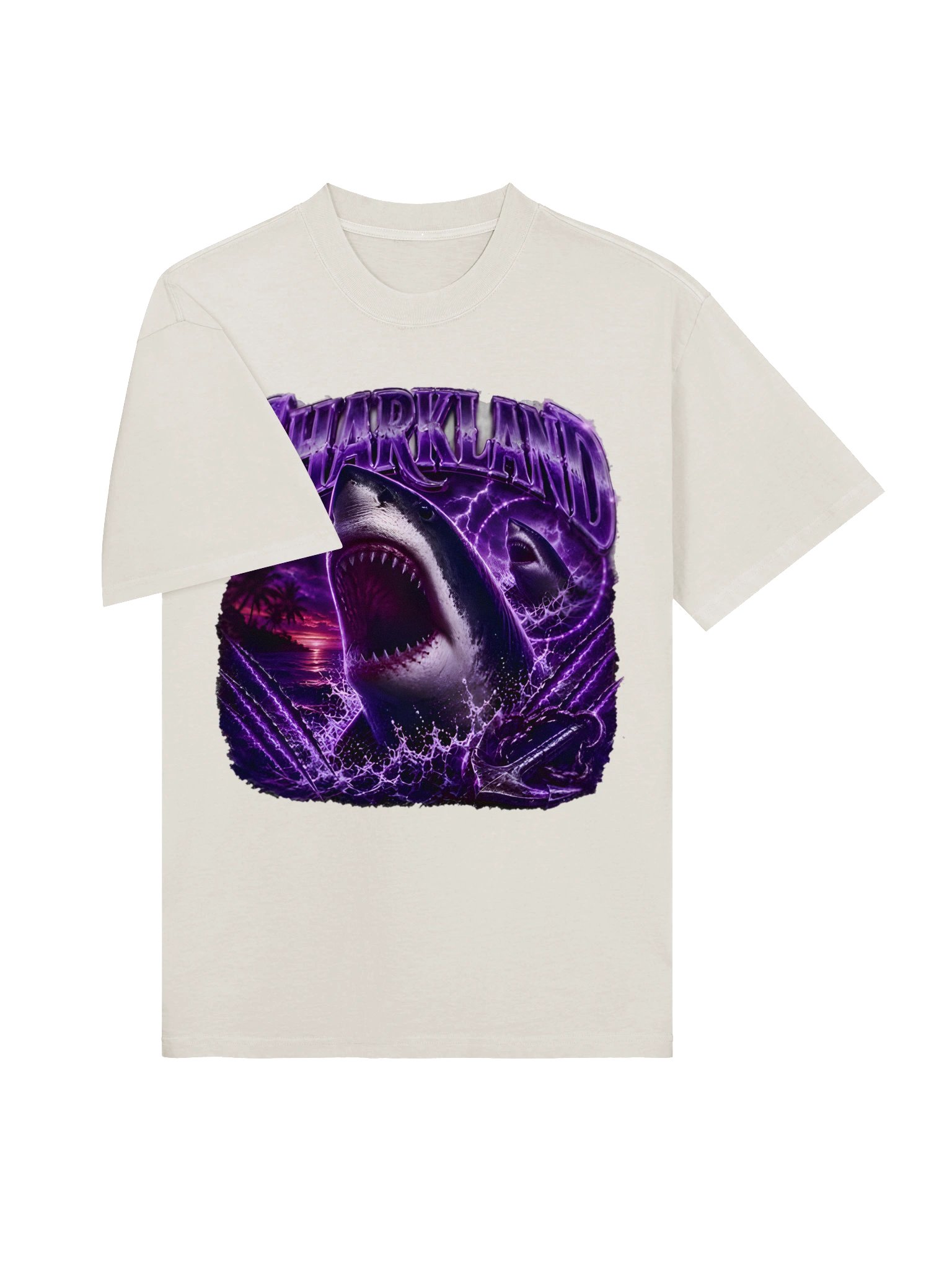 Sharkland Tee - Purple product image (3)