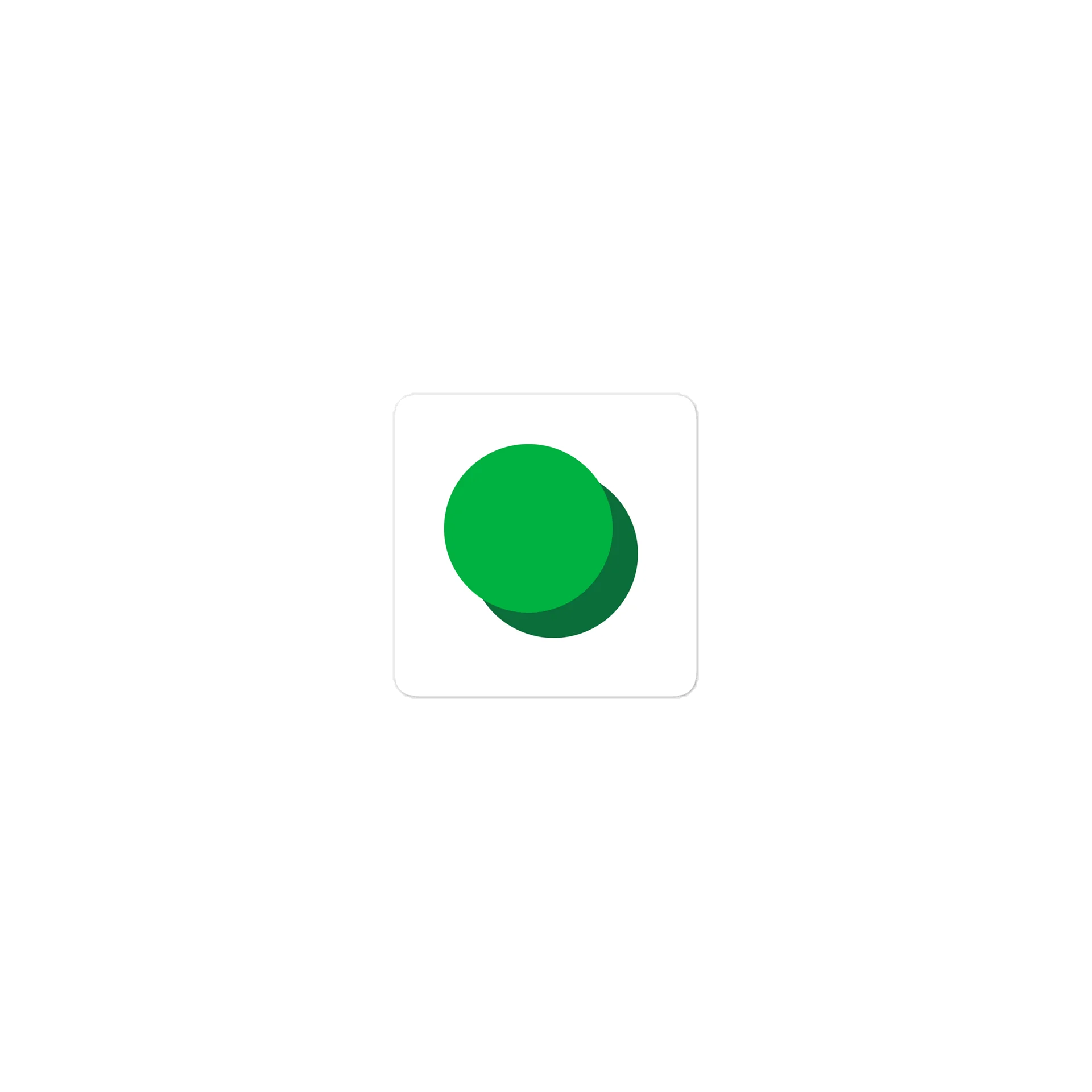 ZURC Sticker WHITE - Die-Cut, Blank product image (1)