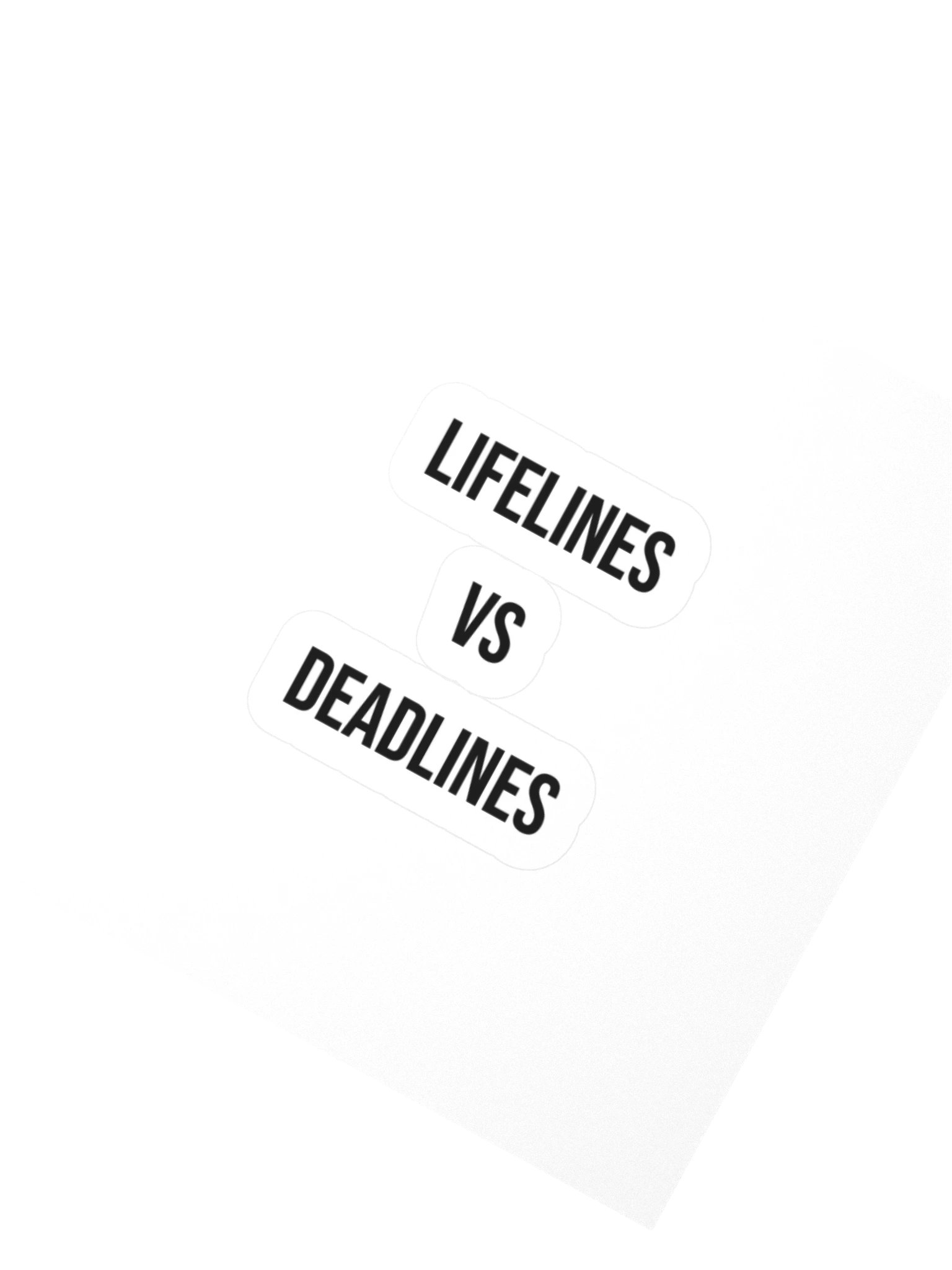 Lifelines vs Deadlines product image (2)