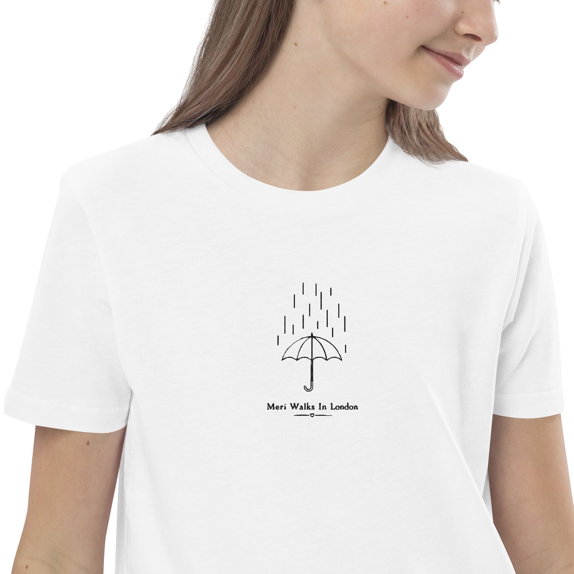 Stanley/Stella Organic Cotton Kids T-Shirt - Minimal Umbrella Design product image (11)
