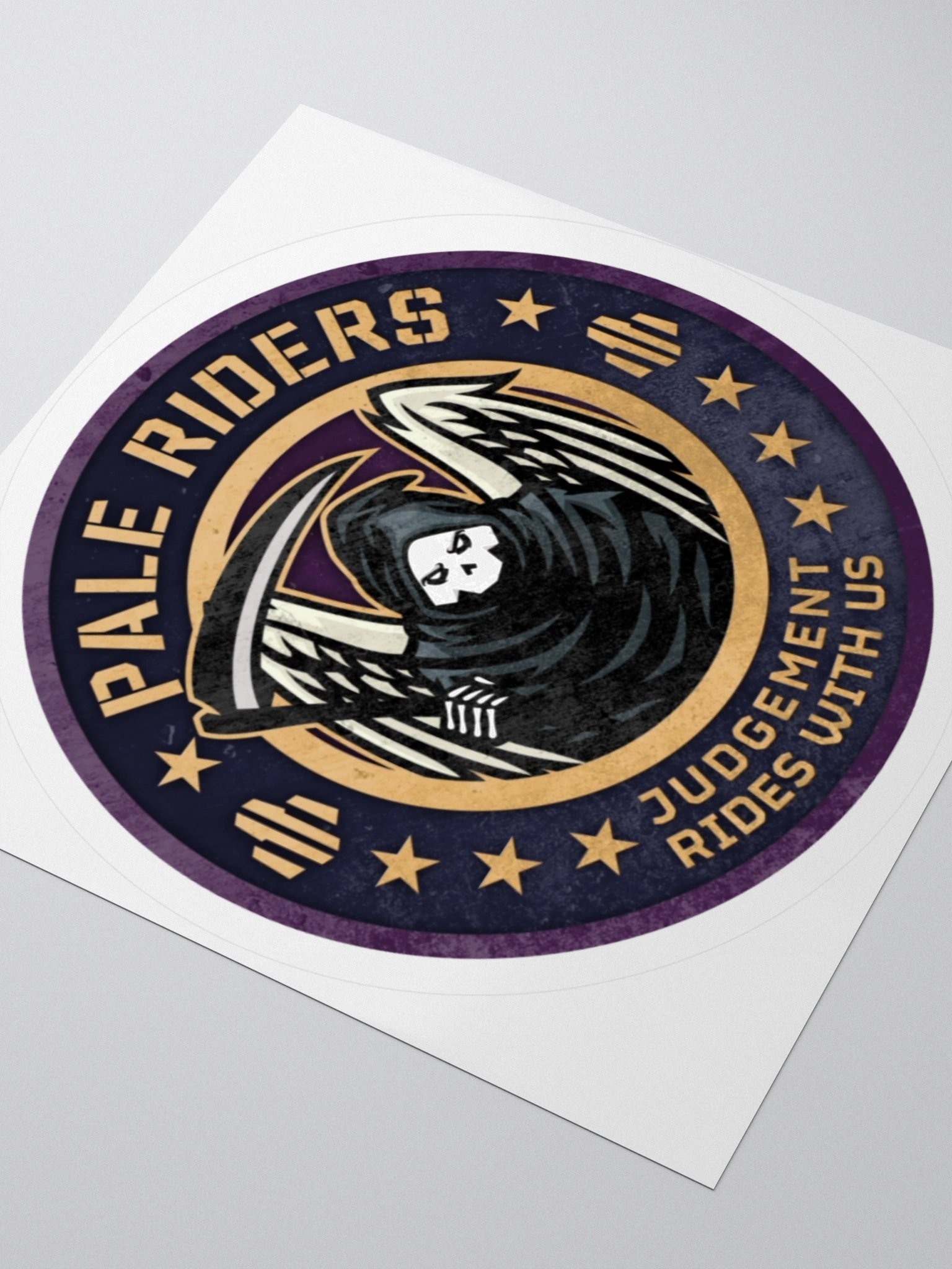 Pale Riders Textured Sticker product image (3)