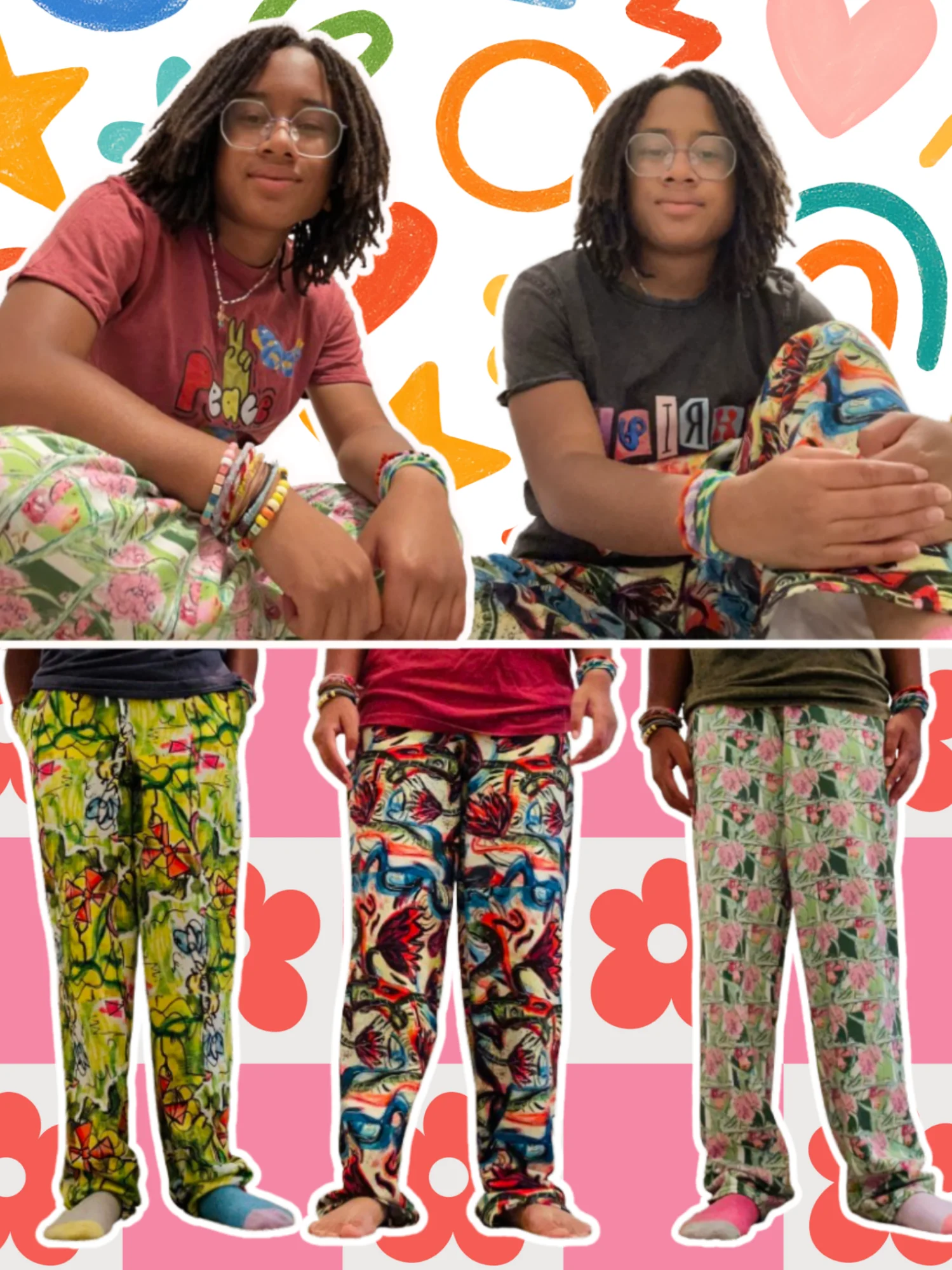 Addy’s Artsy sweatpants product image (1)