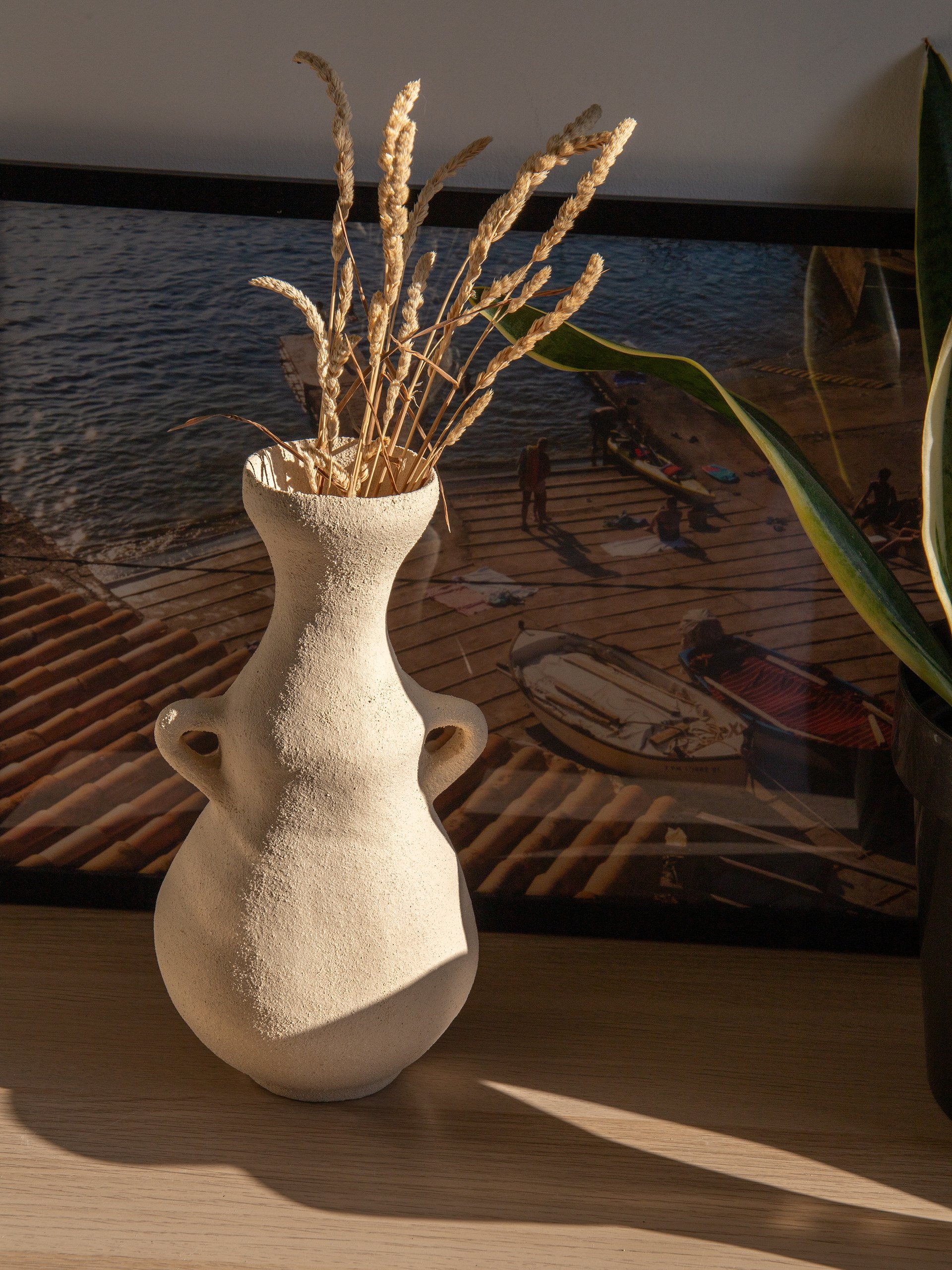 Adriatic coast ceramic vase product image (4)