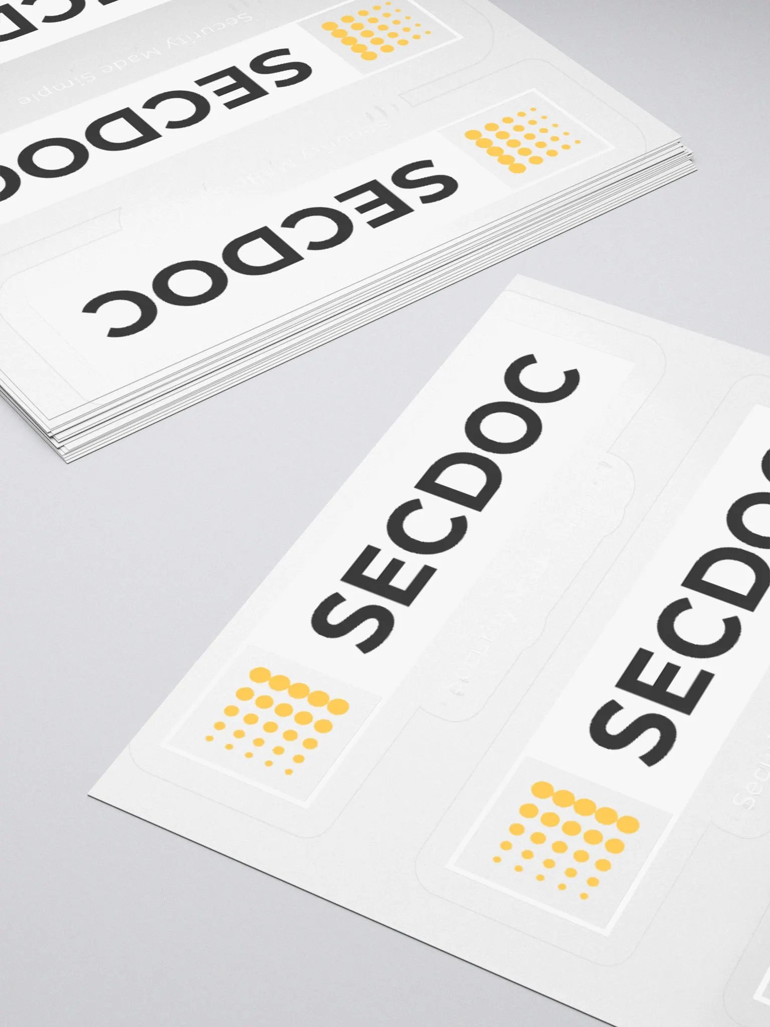 Vibrant SECDOC Kiss Cut Stickers Set product image (10)