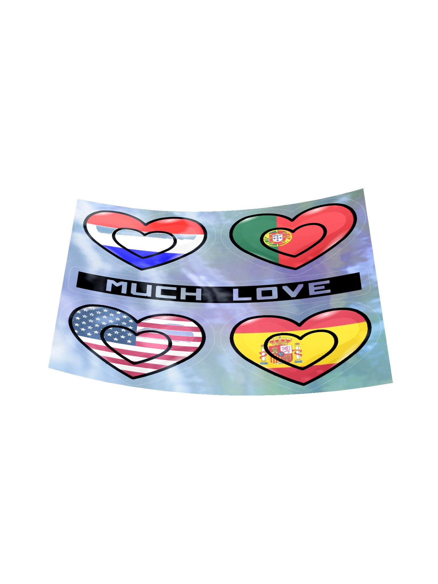 Heart Flag Stickers product image (11)