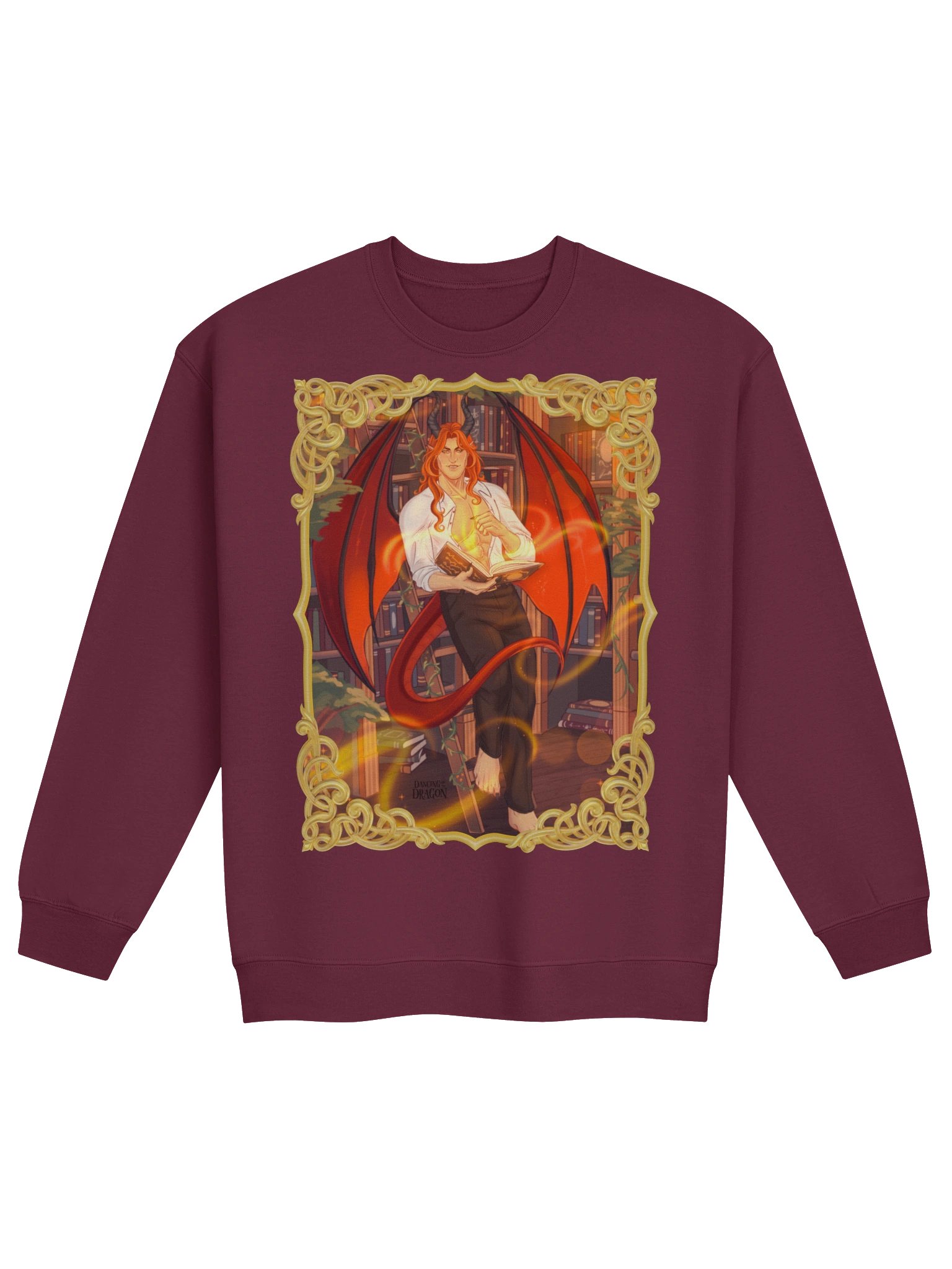 Book Dragon Sweatshirt product image (1)