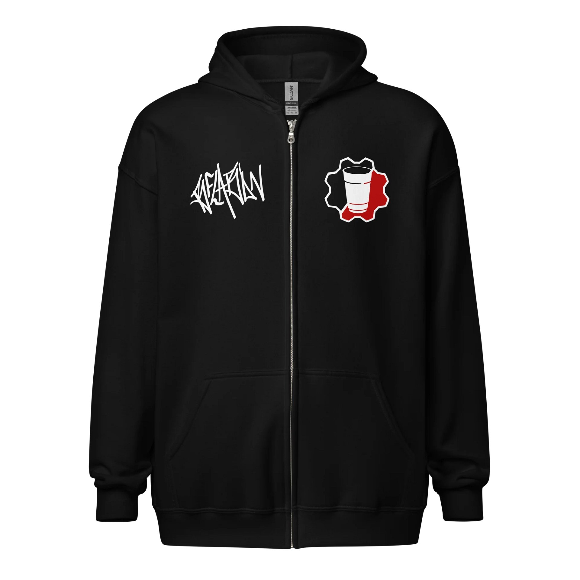 Triple logo Zip Hoodie product image (1)