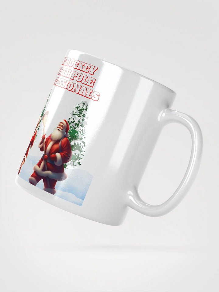 North Pole Lacrockey - Mr and Mrs Claus White Mug product image (6)