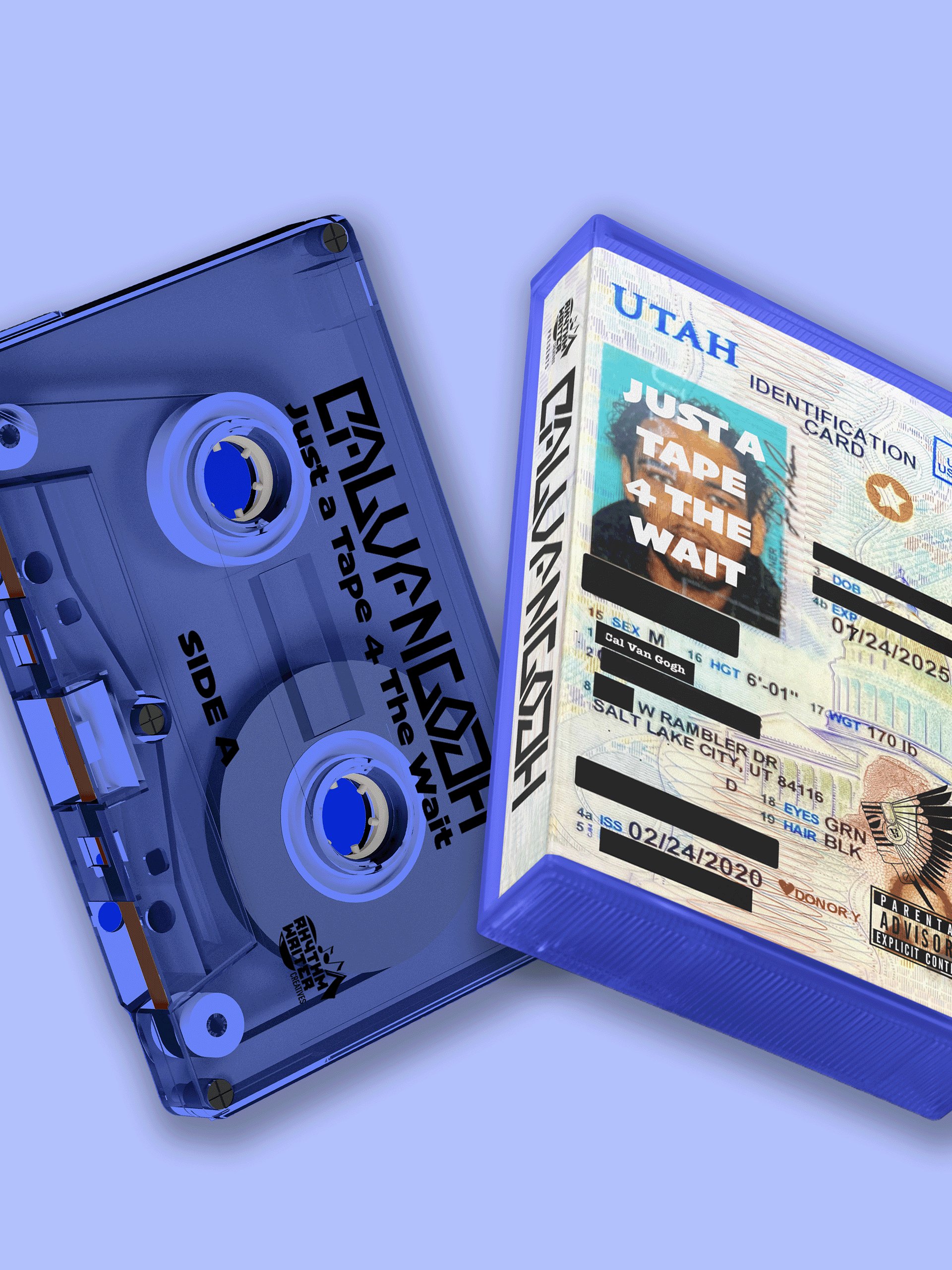 Cal Van Gogh - JUST a TAPE 4 the WAIT (Collector’s Cassette) [Pre-Order] product image (2)