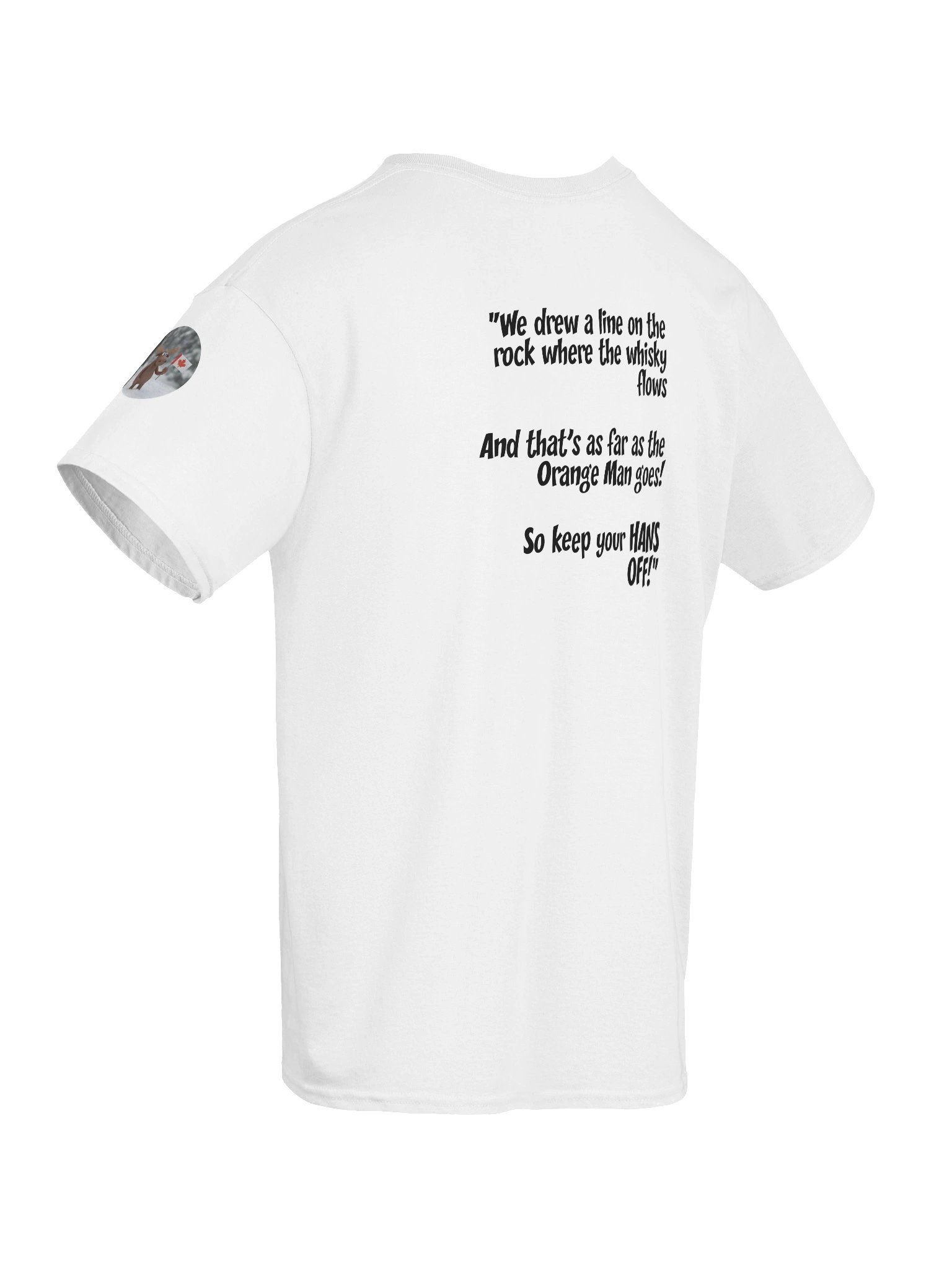 Operation: Hans Off! | Essential Character Tee (White) product image (10)
