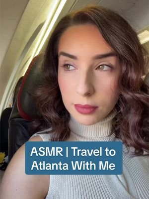 I have been to Atlanta twice now, only for work, except I’ve only ever stayed outside the city & would love to see downtown at some point! #asmr #asmrvlog #travelwithme #whispering #asmr_tingles 