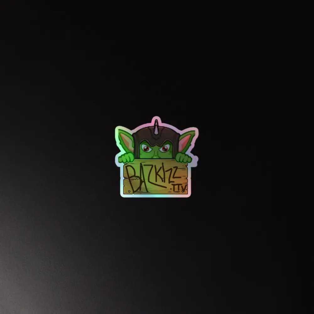Sign Holographic Sticker product image (4)