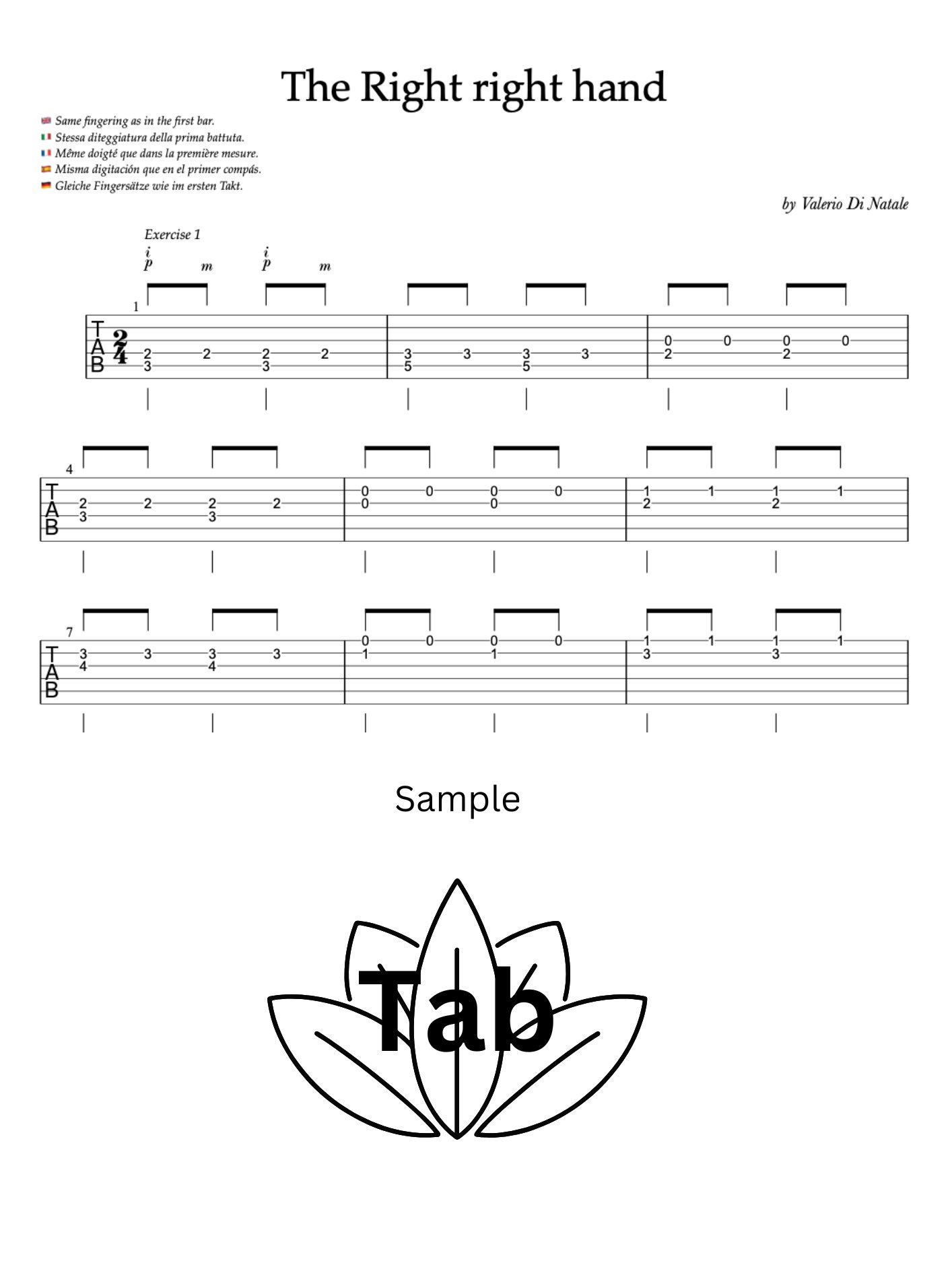 🎸The Right right Method by Valerio Di Natale product image (3)