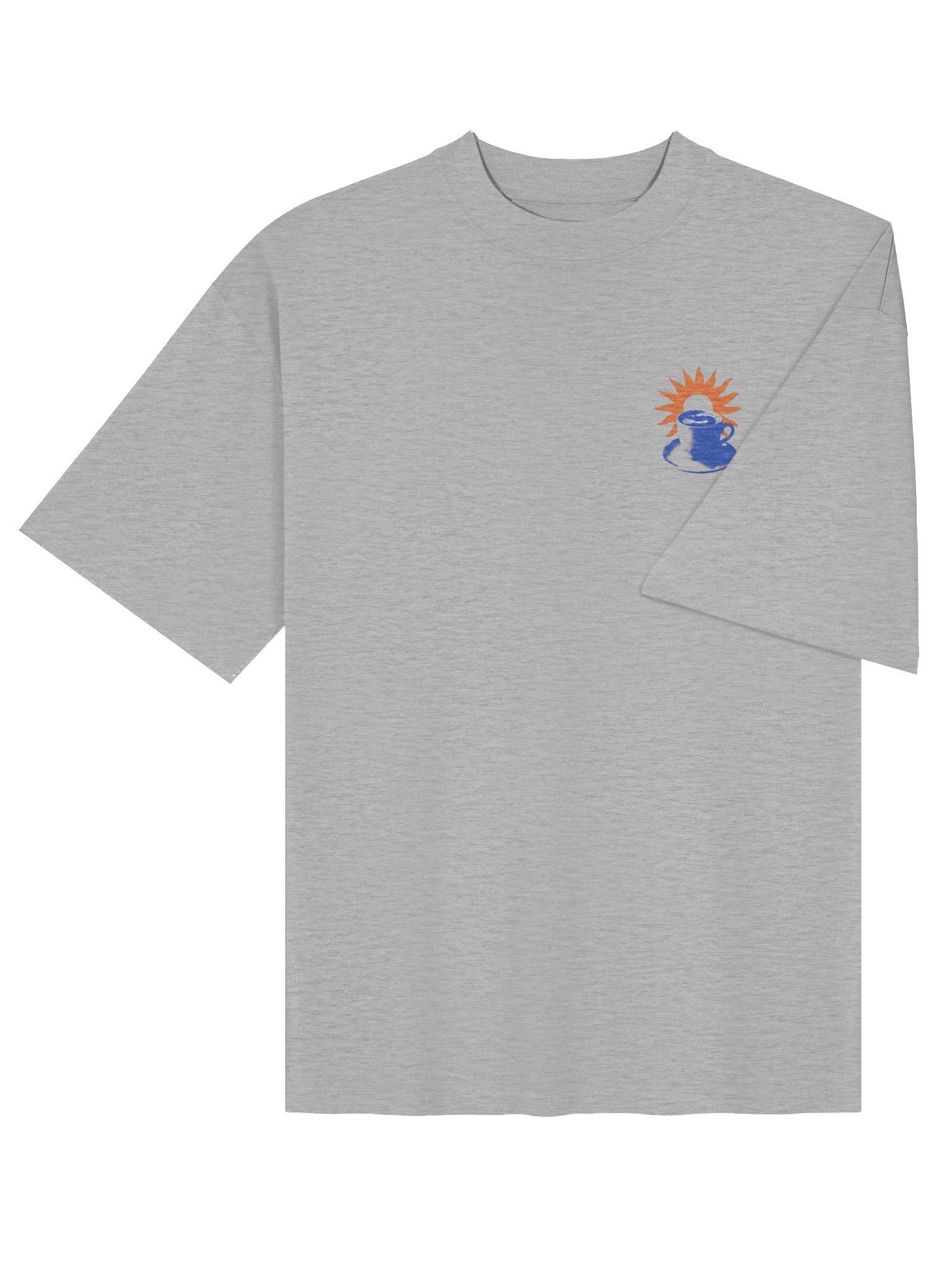 Blue Cup Sun Oversized Tee product image (10)