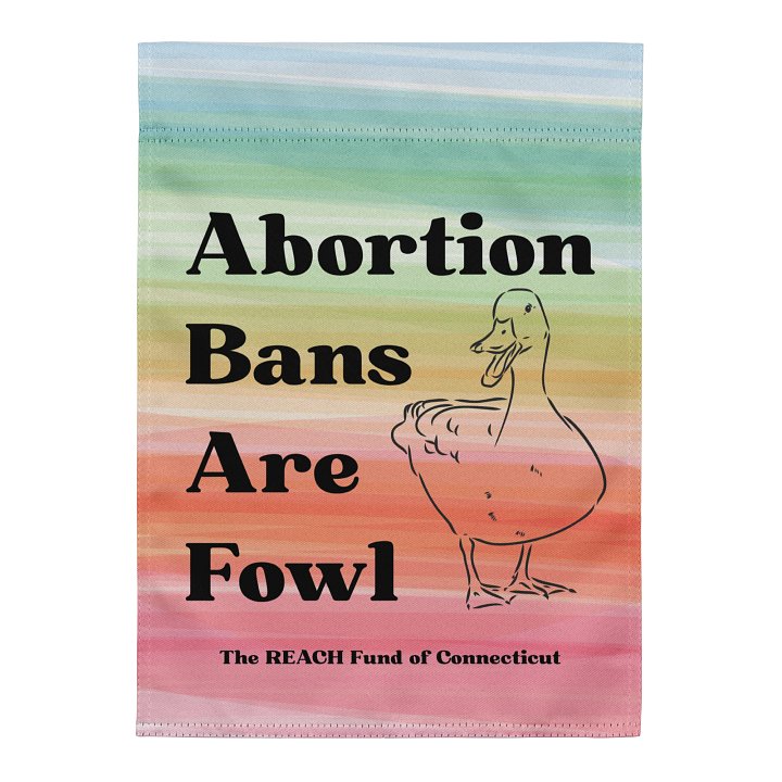 Abortion Bans Are Fowl - Garden Flag product image (1)