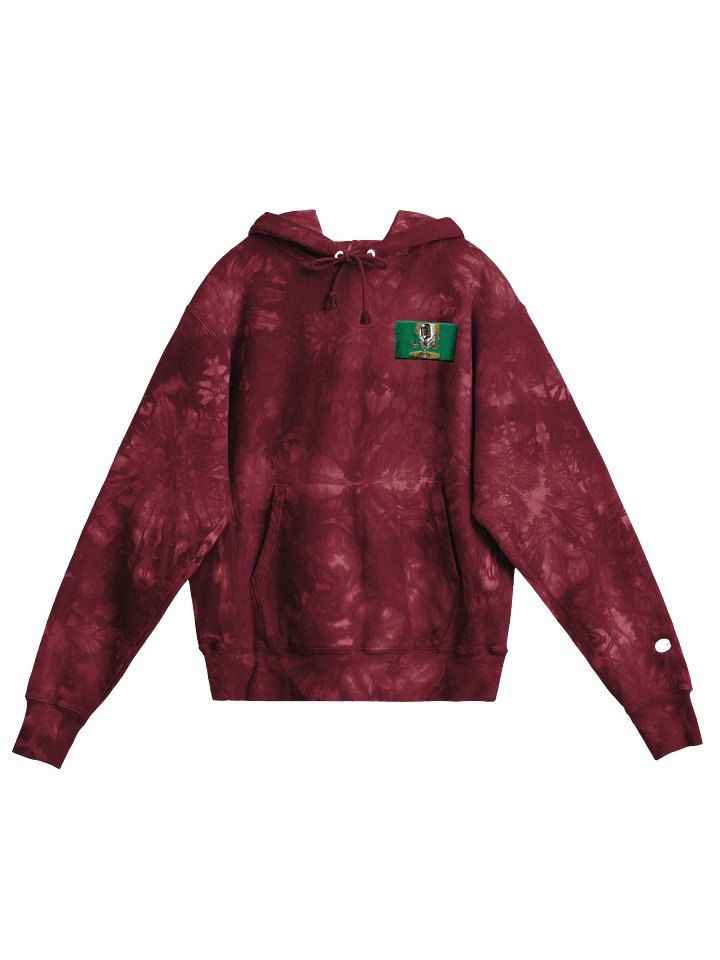 Justice Served Red Tie-Dye Hoodie product image (1)
