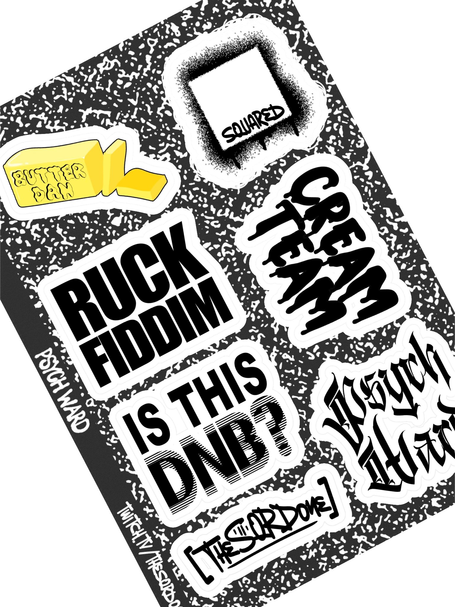 SQRD Sticker Sheet product image (2)