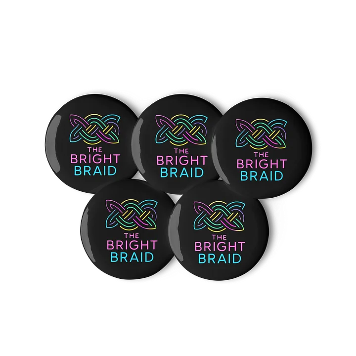 The Bright Braid - Set of 5 Buttons product image (2)