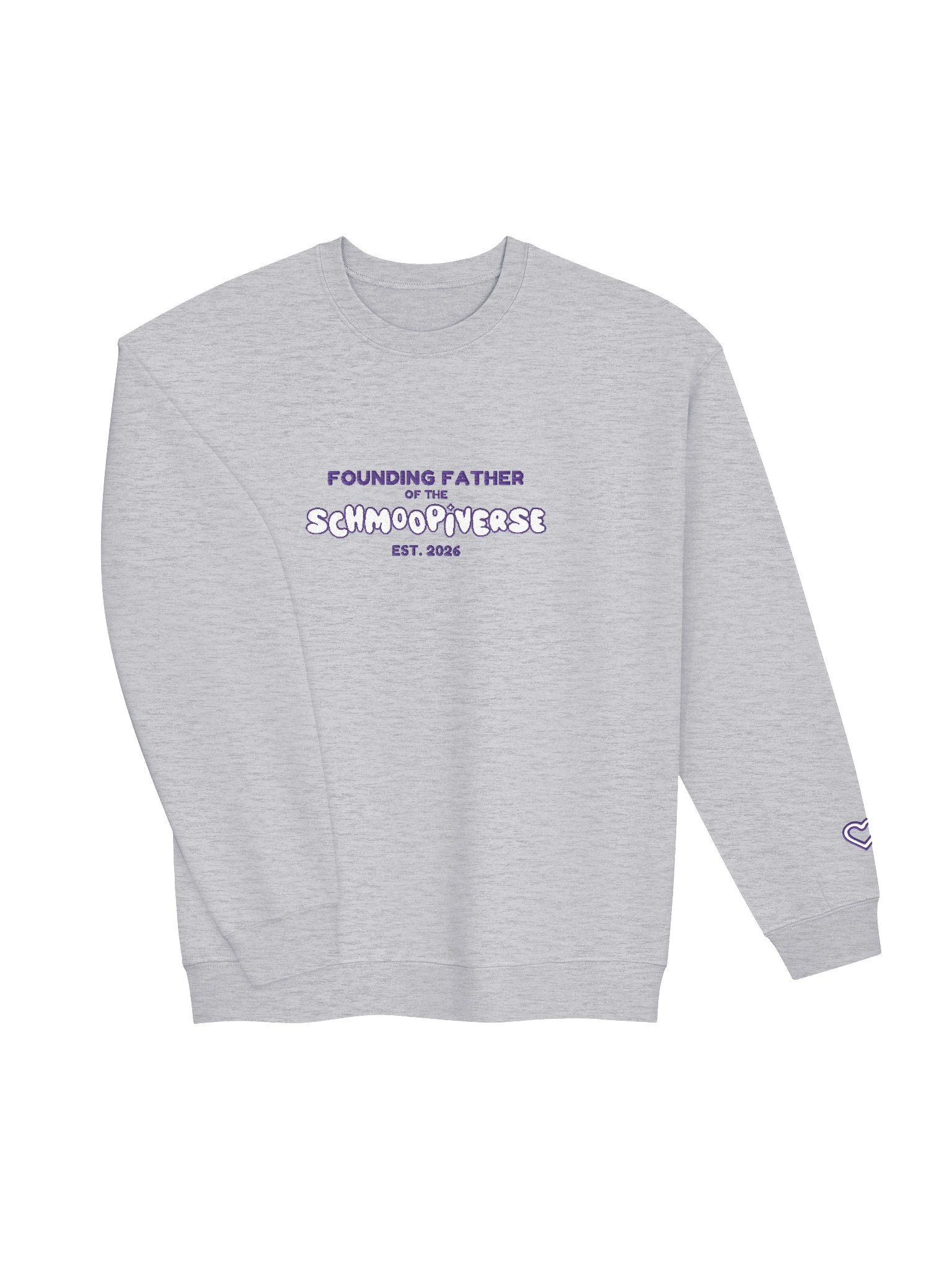 Founding Father of the Schmoopiverse Crewneck - Embroidered product image (11)