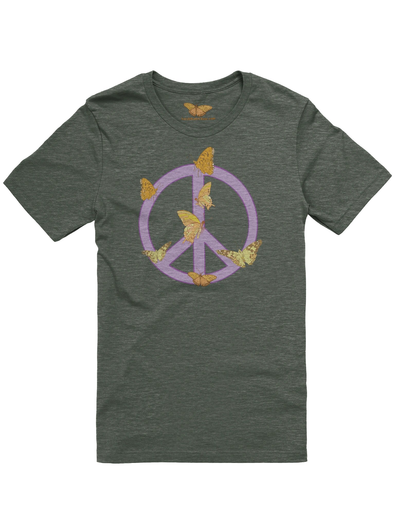 Butterflies and Peace Unisex T-shirt product image (1)