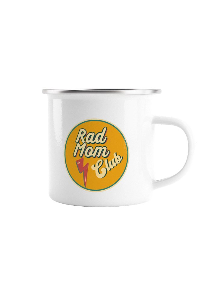 Rad Mom Club Enamel Mug product image (1)