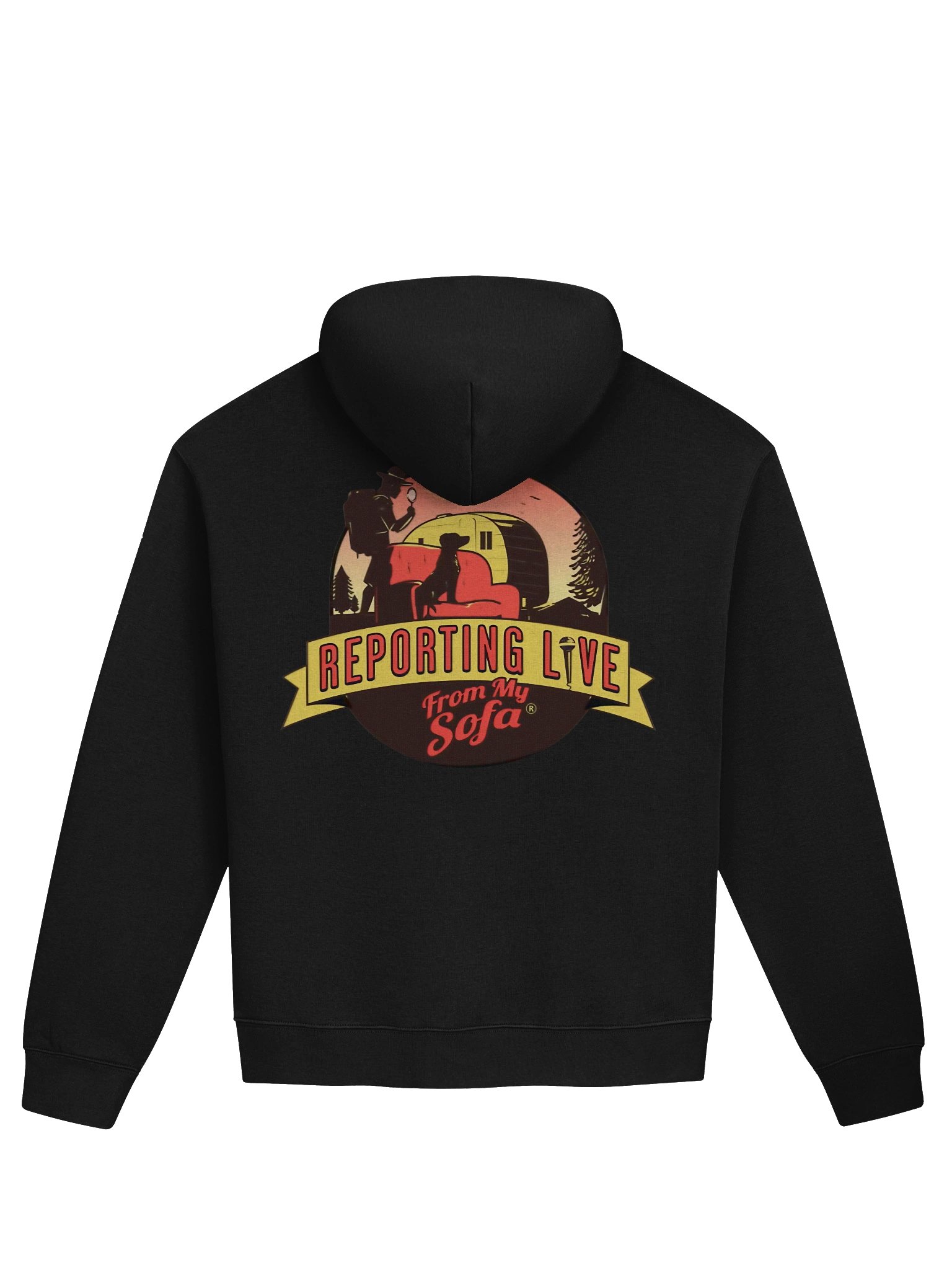 Premium Oversized Hoodie Just Here for the Cringe Binge product image (2)