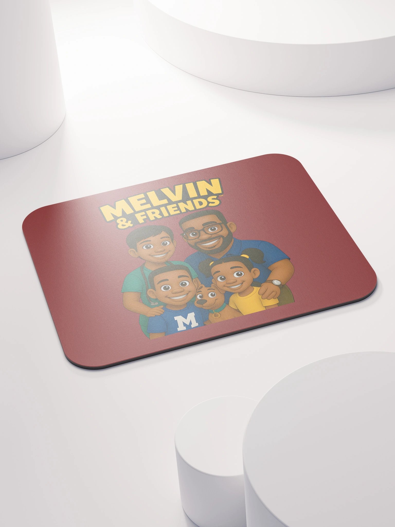 Melvin & Friends Classic Mouse Pad — Family Edition product image (4)