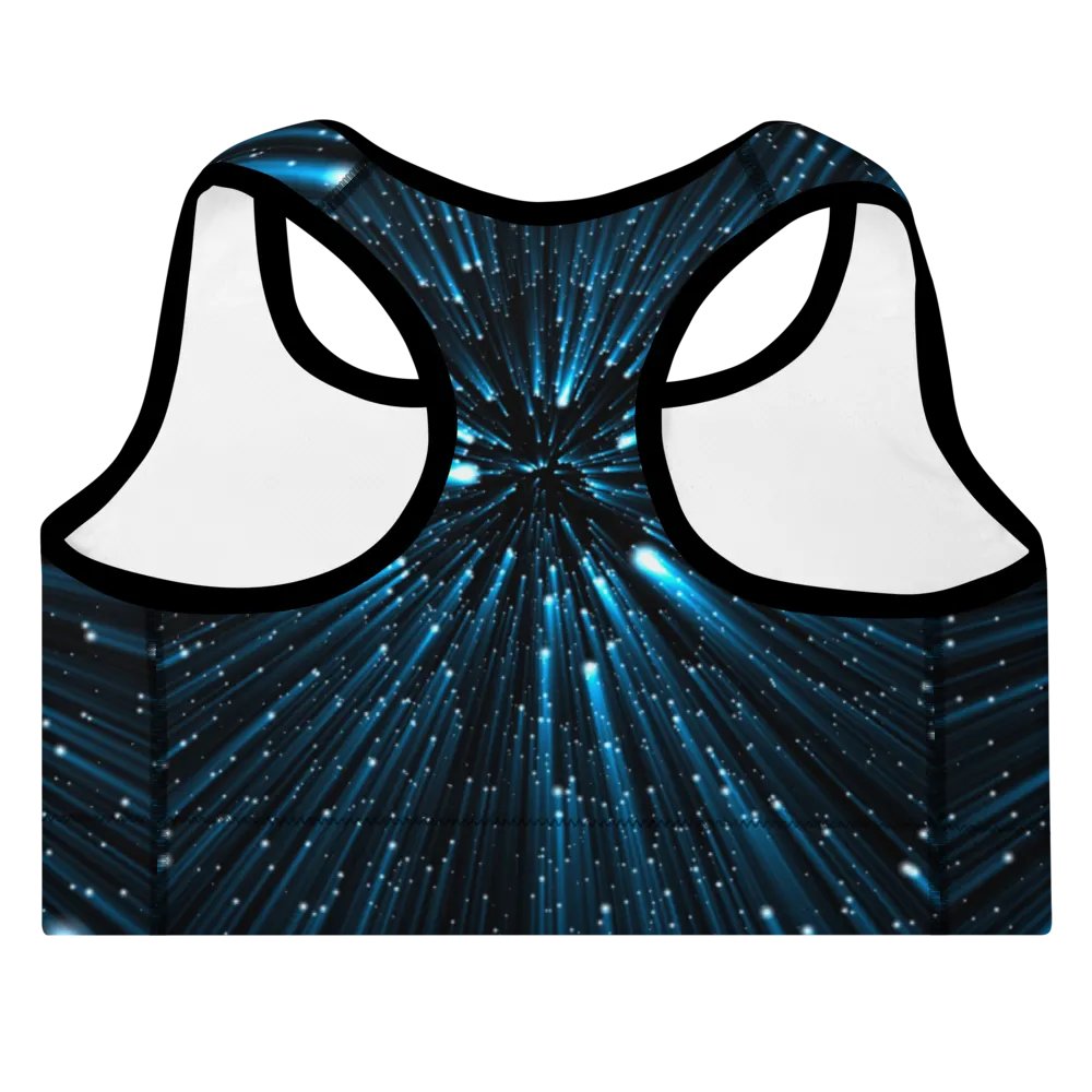 Hyperspace Journey Padded Sports Bra product image (6)