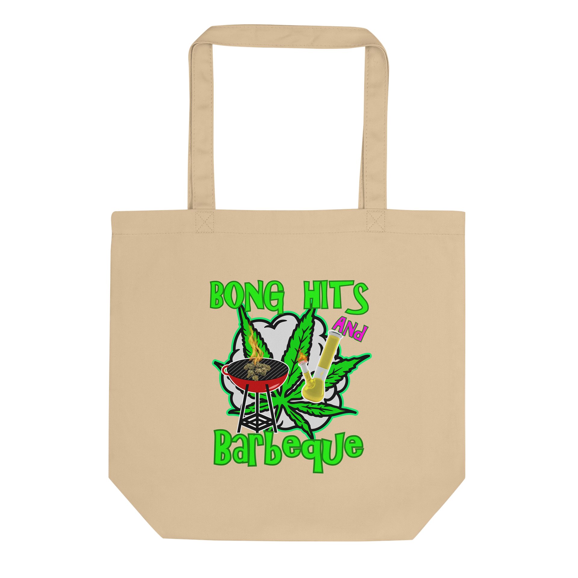 Bong Hits and Barbeque Eco Reusable Grocery Bag product image (2)