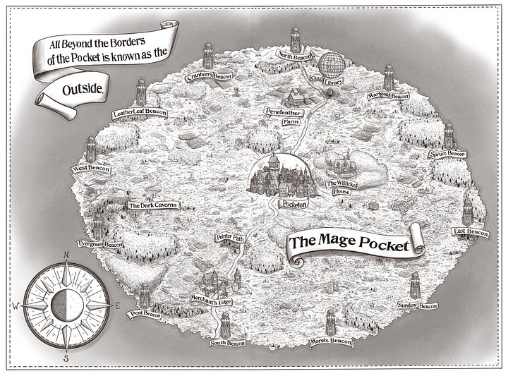 The Mage Pocket Official Map Poster product image (1)