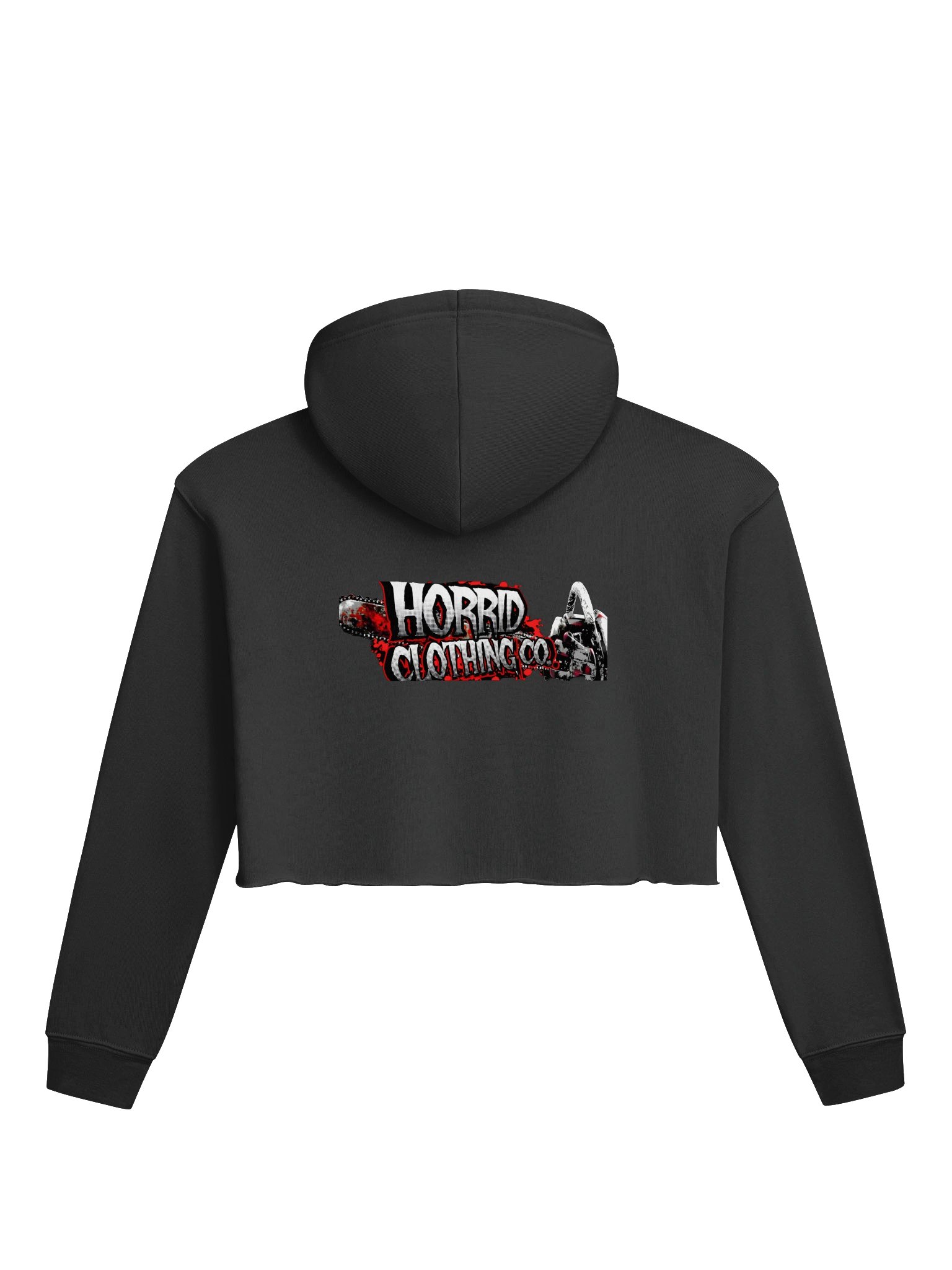 Horrid - Logo Collection Crop Top Hoodie product image (2)