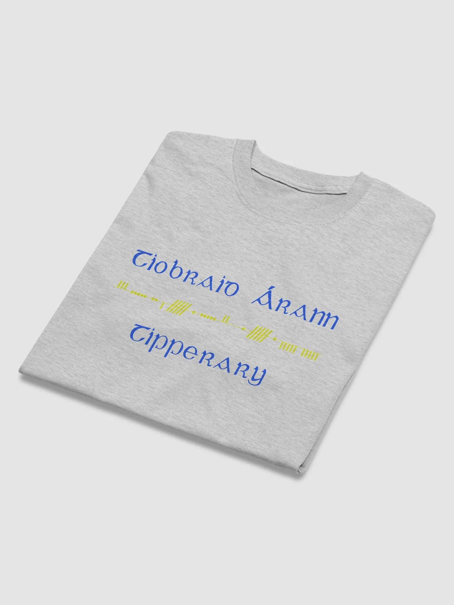 Tipperary/Tiobraid Árann Scholastic style Ogham printed T-shirt product image (4)