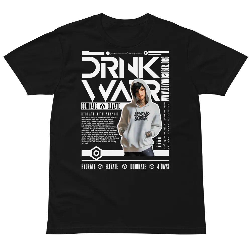 DRNK WATR: Futuristic Visionary Tee product image (8)