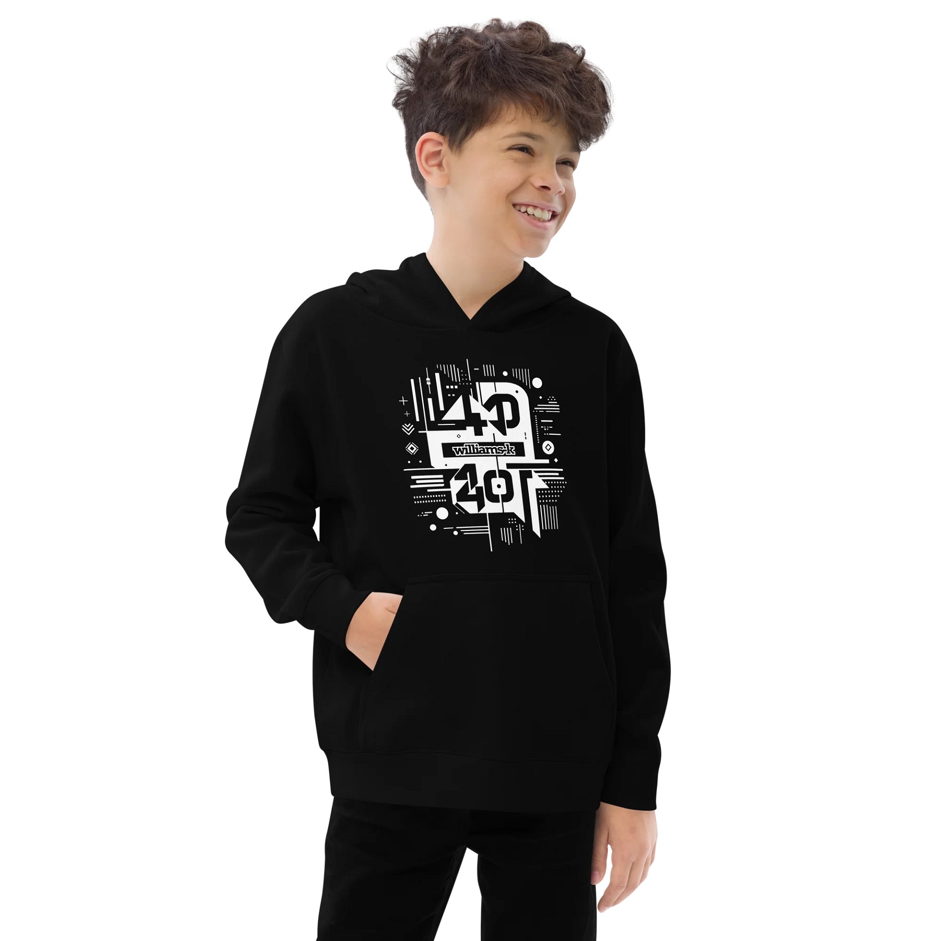 Digital Network Connections Youth Pullover Fleece product image (2)