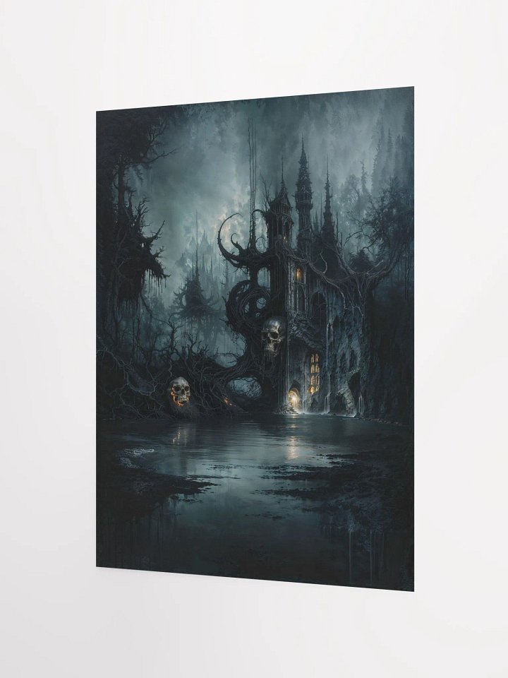 Gothic Castle Reflection Poster product image (4)