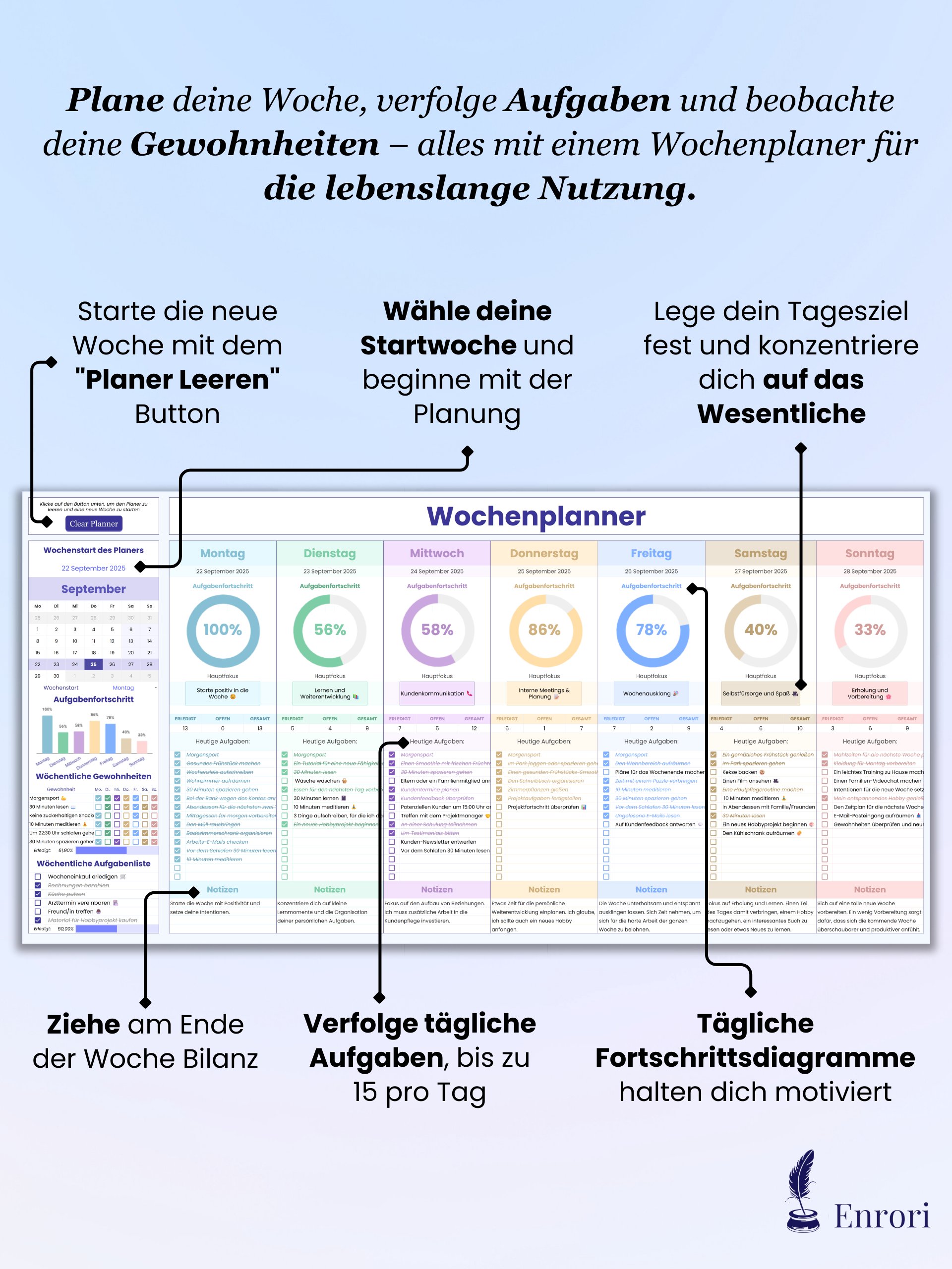 Tages- & Wochenplaner product image (3)