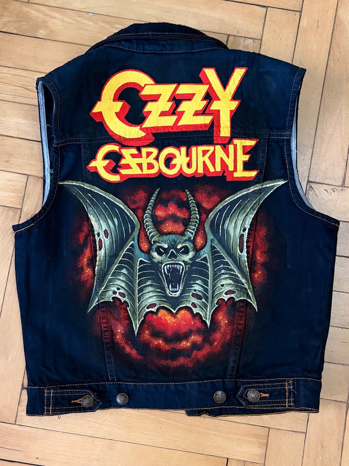 "BAT BITE" EDITION: Exclusive Ozzy Osbourne Custom Jacket product image (1)