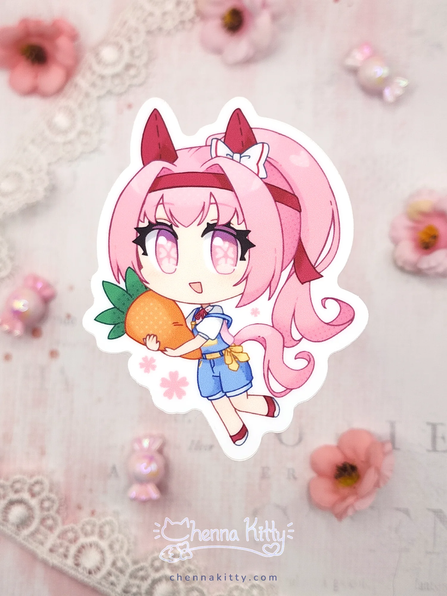 Haru Urara Umamusume 3 inch Vinyl Sticker product image (2)