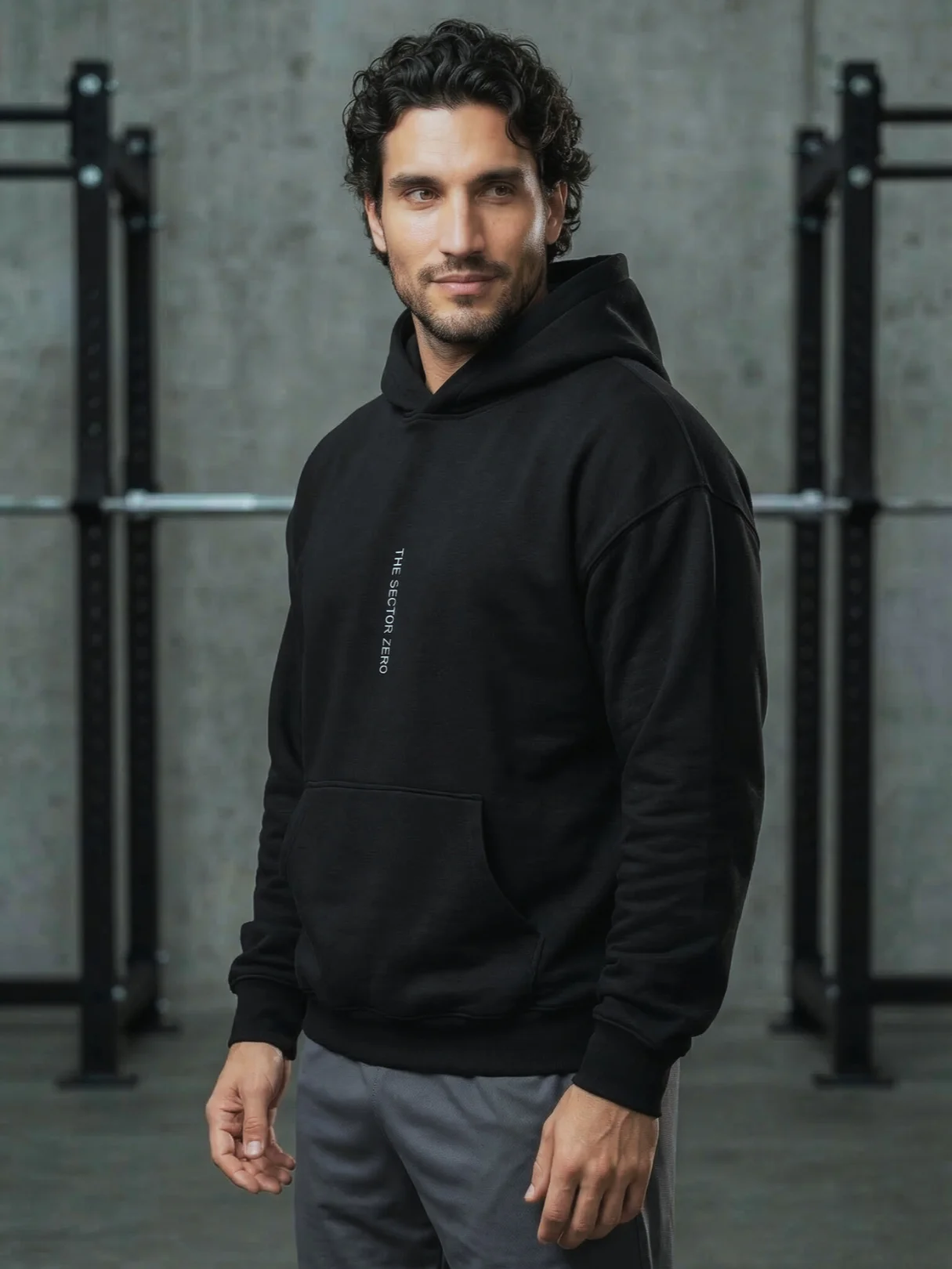 THE SECTOR ZERO™: 'DISCIPLINE' Heavyweight Drop Shoulder Hoodie product image (5)