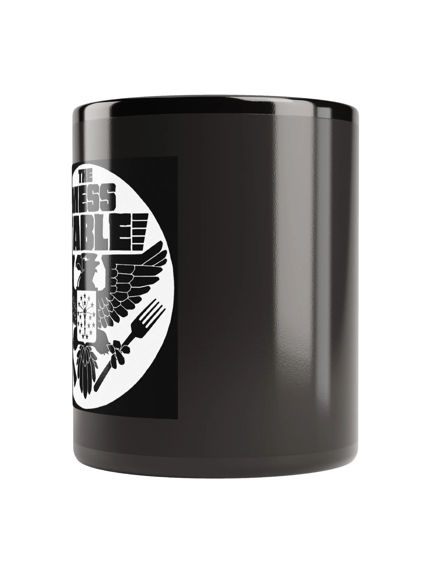 Black Mug with Black/White TMT Logo product image (2)