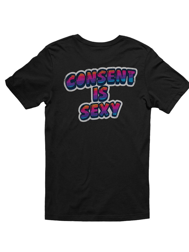 Colorful Consent Is Sexy (back design) T-shirt product image (7)