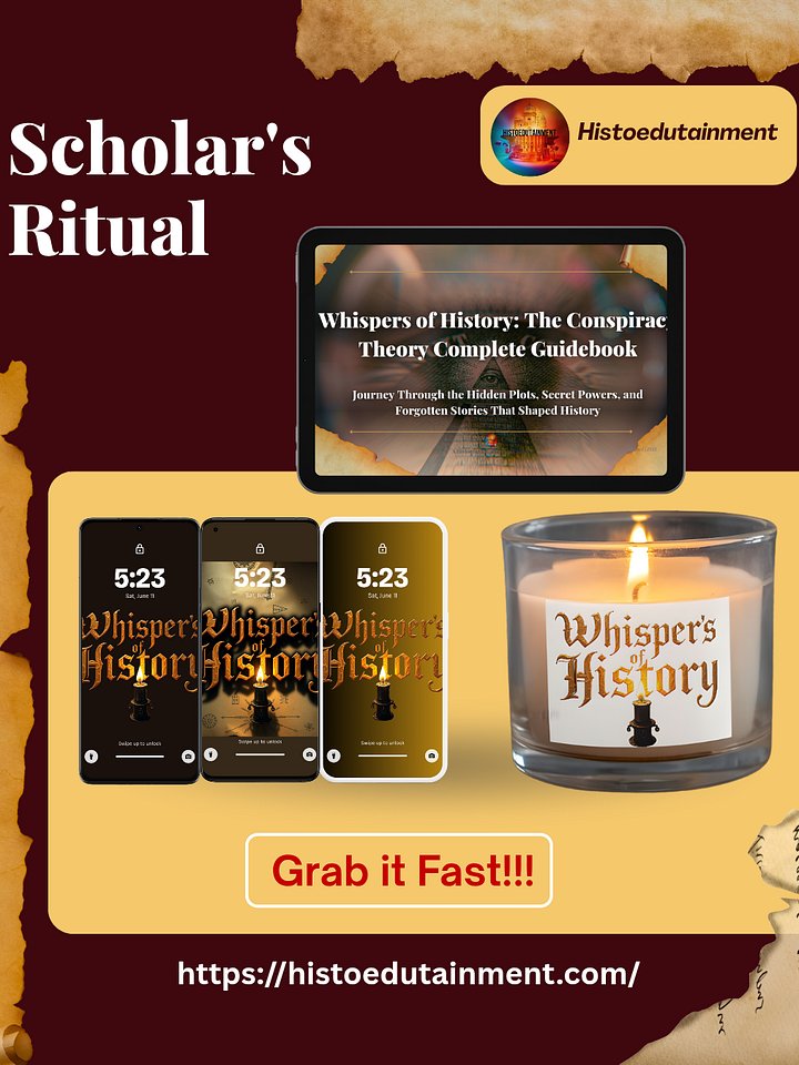 Whisper's of History bundle ( Soy Wax Candle + Digital files) product image (1)