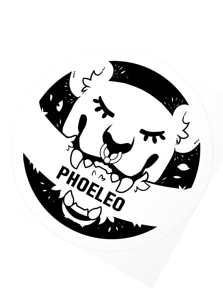 Phoeleo Logo Sticker product image (2)