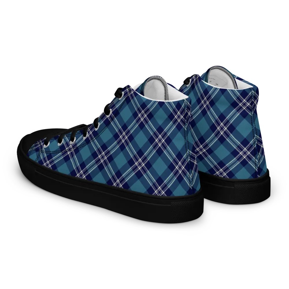 St Andrews Tartan Men's High Top Shoes product image (9)