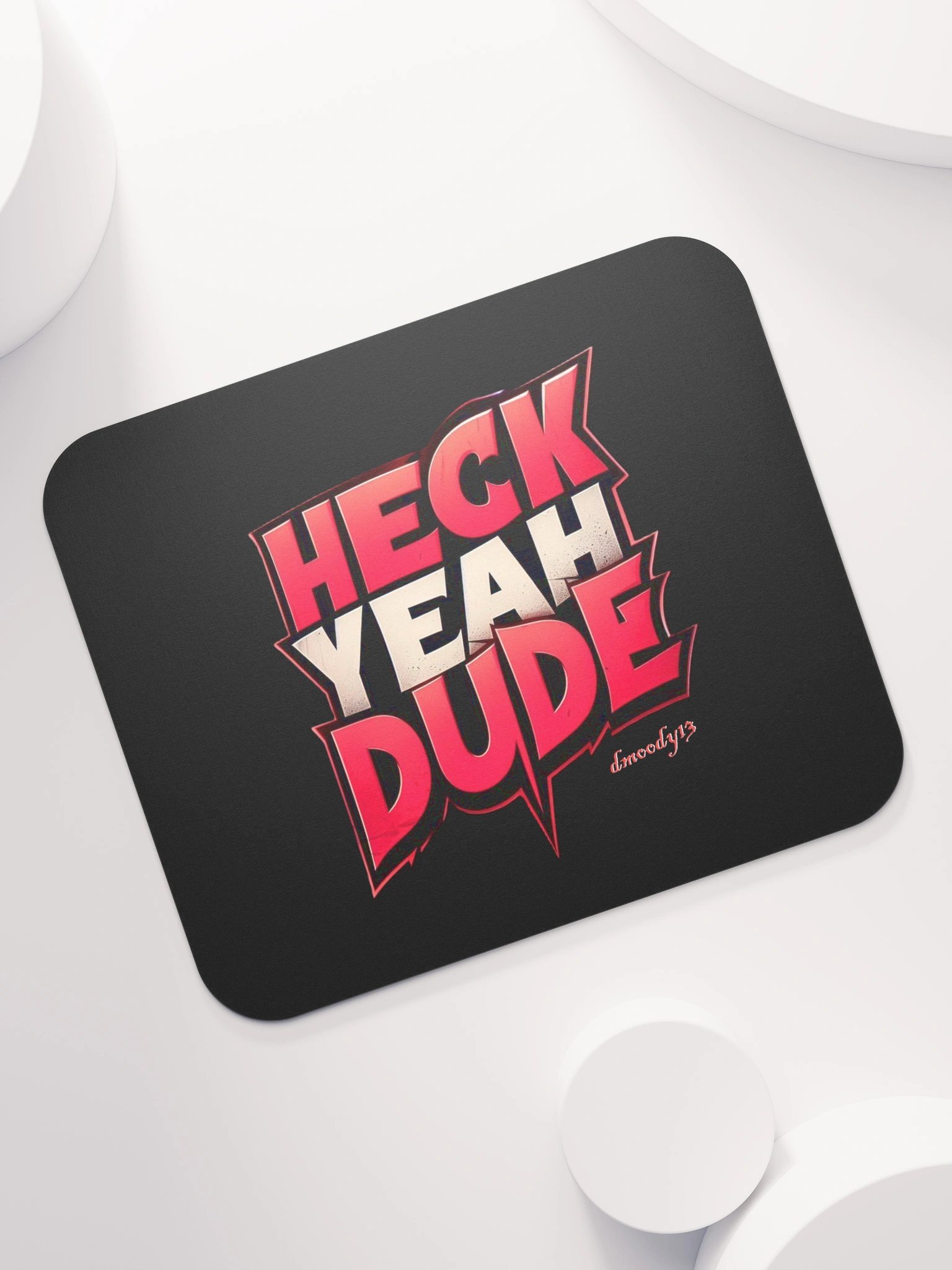 HECK YEAH DUDE Mouse Pad product image (7)