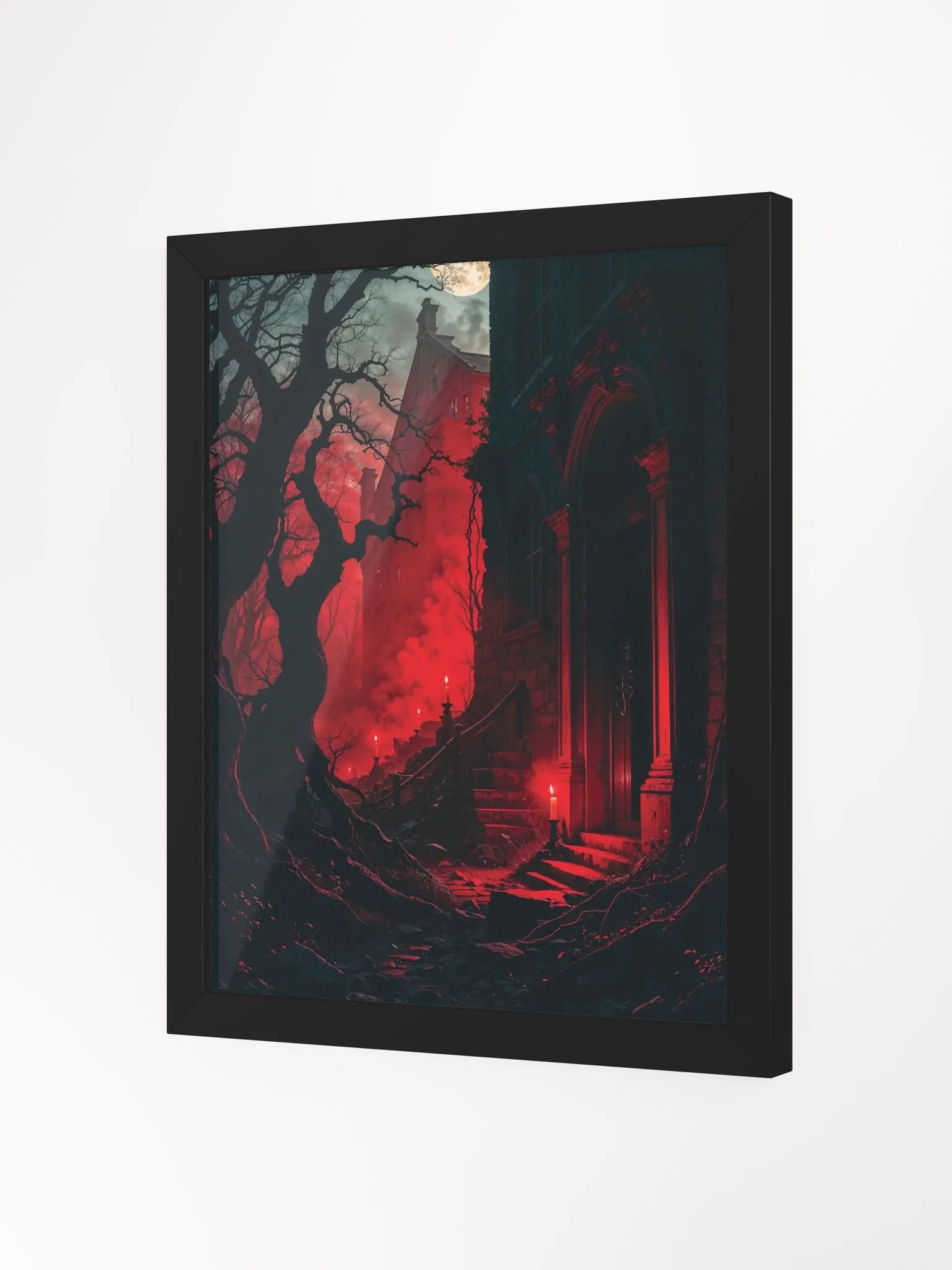 Crimson Awakening Framed Print product image (8)