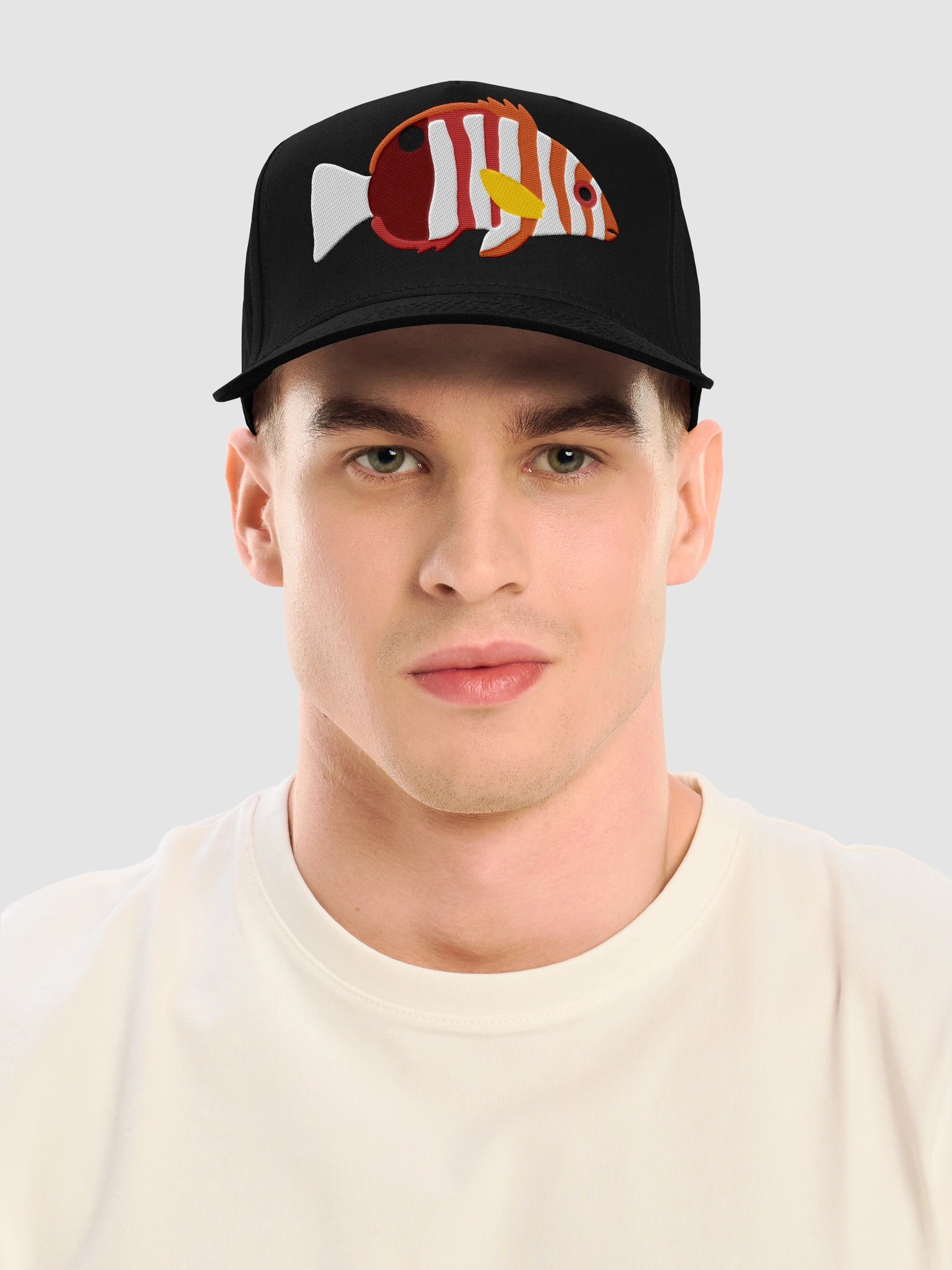 Harlequin Tuskfish Mid-Profile Baseball Cap (Embroidered) for Reef and Marine Aquarium Lovers product image (2)