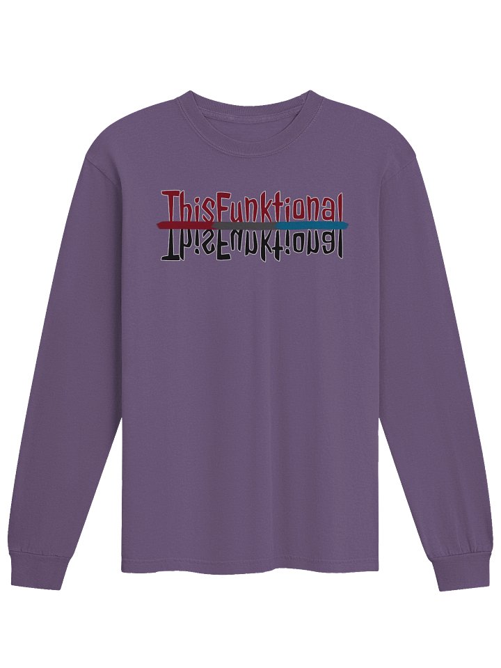 Plum - Logo & Mirrored - Long Sleeve product image (1)