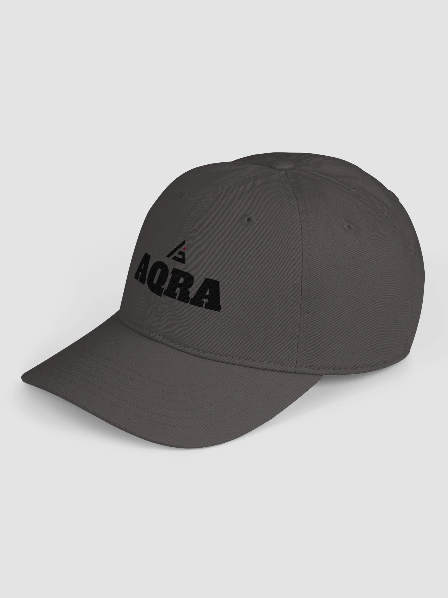Minimal Red Accent Organic Dad Hat product image (7)