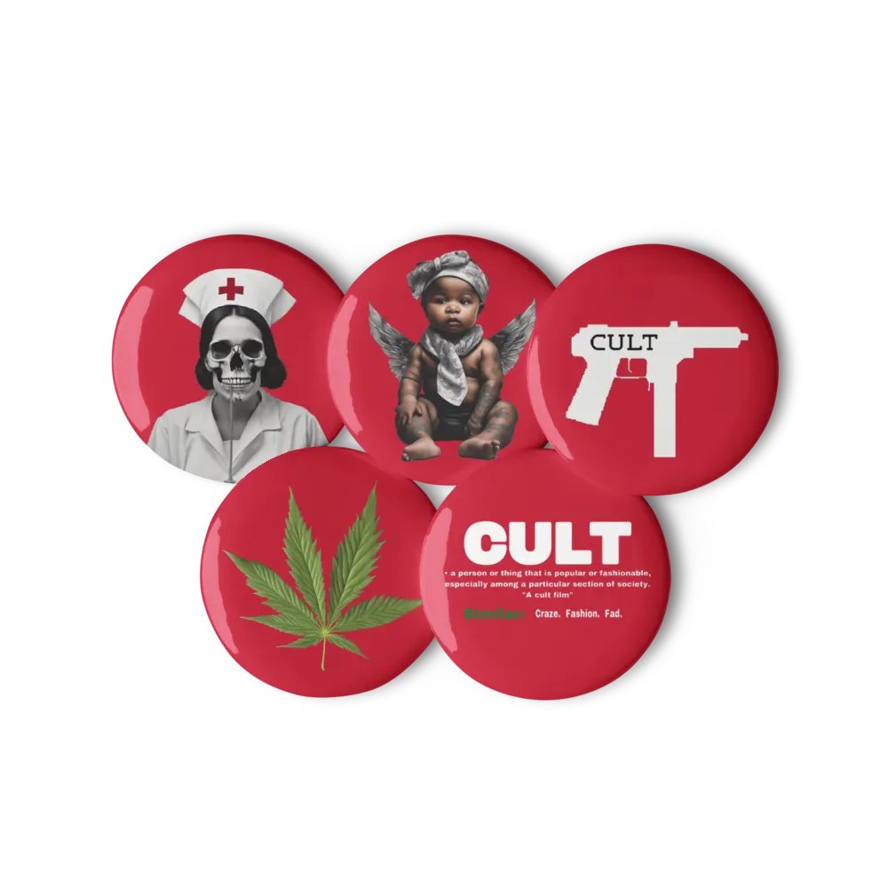 CULT PINS RED product image (4)
